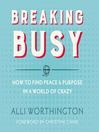 Cover image for Breaking Busy